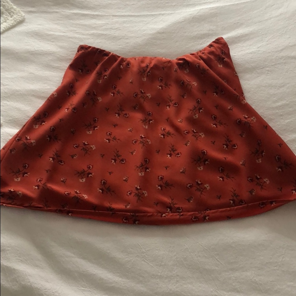 Hollister Burnt Orange Skirt